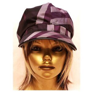 Burberry Women's Hat Size-M Multicolor Burberry Check 100%Polyester